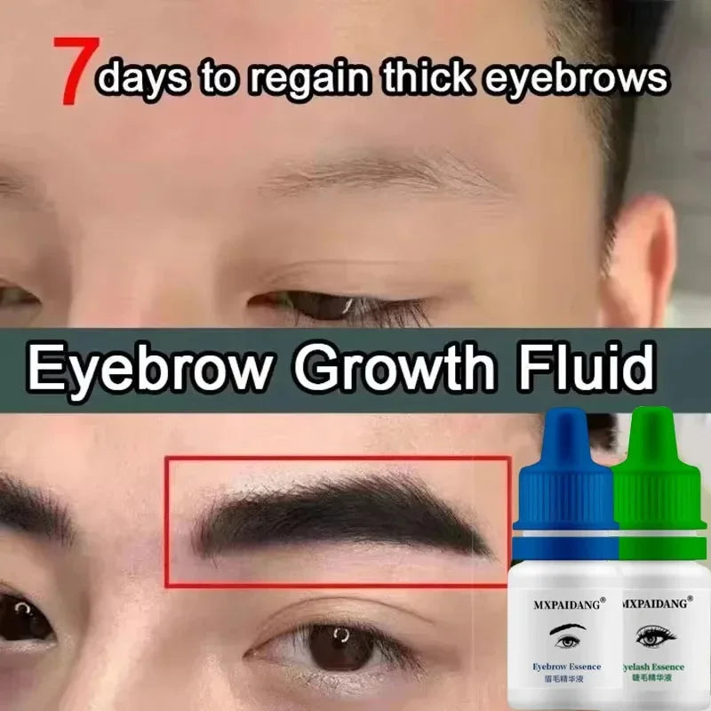 Fast Eyelash Growth Serum Eyebrow Hair Growth Anti Hairs Loss Product Prevent Baldness Fuller Thicker Lengthening Eyebrow Makeup.