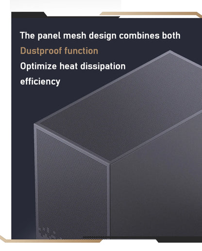 Jonsbo D32 STD/PRO Black MATX Desktop Small Case Support ATX/SFX Power Supply 240 Water Cooling Computer Office PC Case