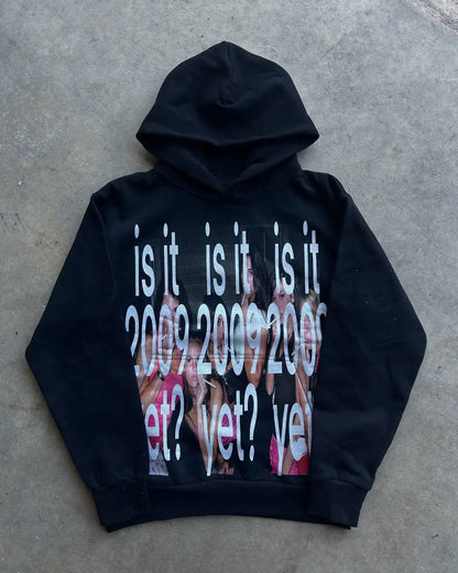 Y2k Hip-Hop Fashion Letter Printing Hoodie Women Casual Streetwear Sweatshirt Top Gothic Oversized Hoodie Men's Clothing.