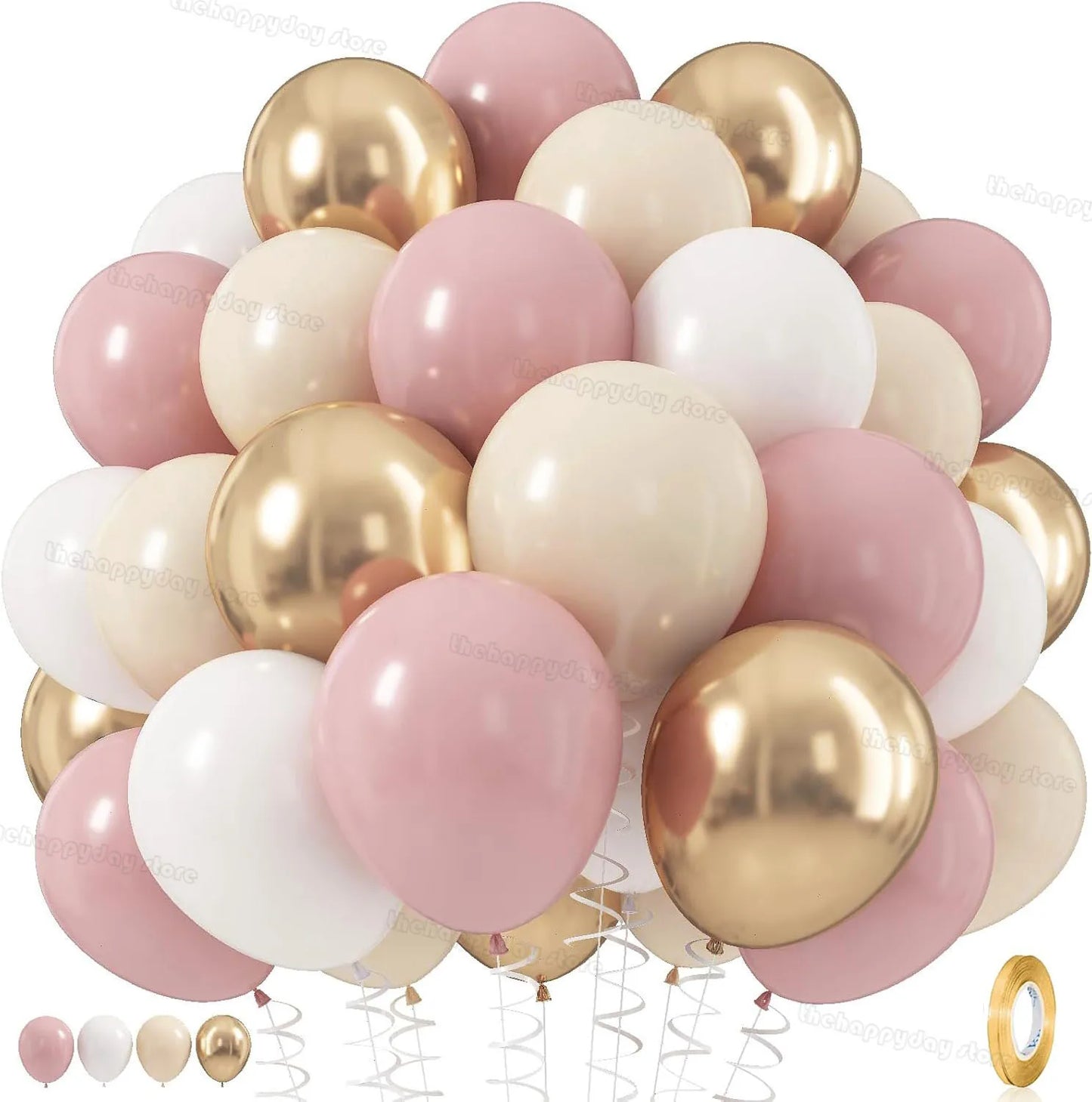 20/10/5Pcs 4D Runde Folienballons 10/18/22 zoll Metall Rose Gold Silber 4D Folienballons Helium Luft Globos Geburtstag Hochzeit Dekor