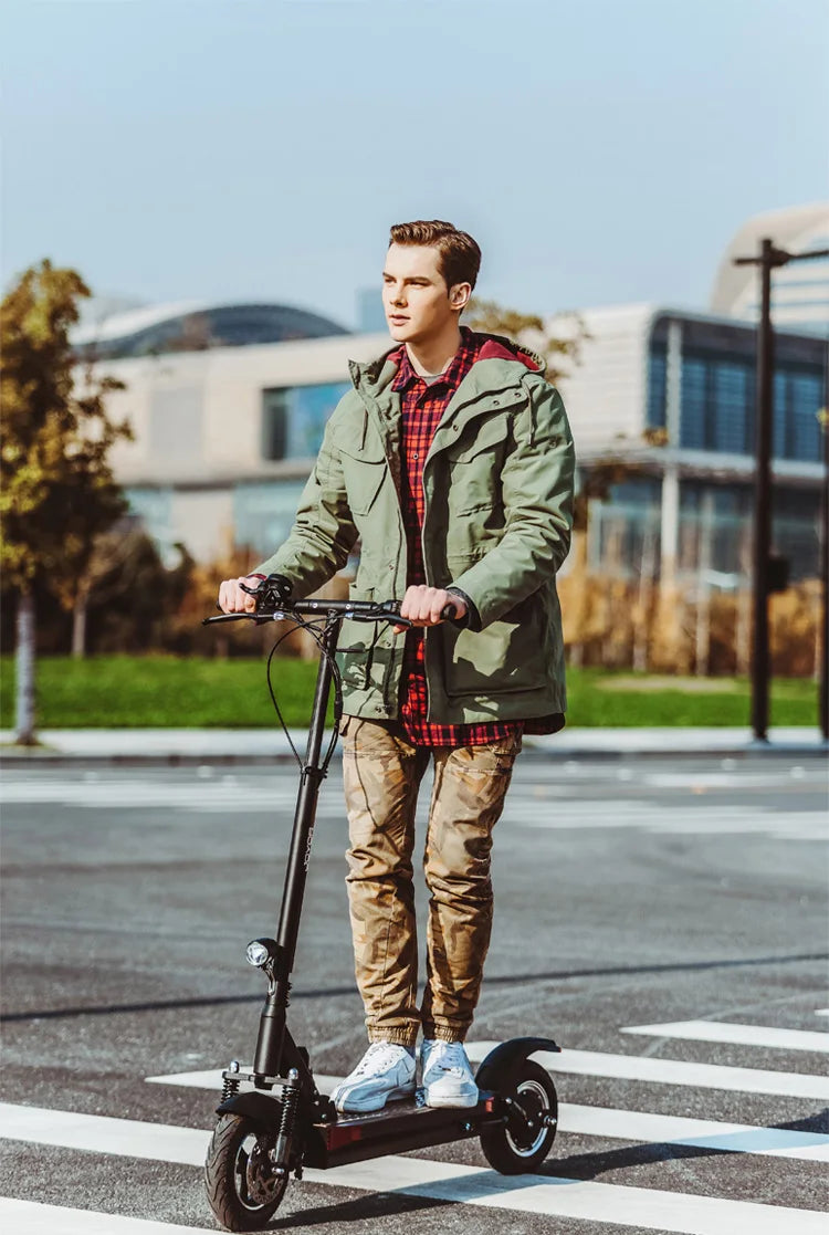 JOYOR Y6-S Electric Scooter for Adults 500W Motor 48V 18Ah Foldable Electric Scooter 10 Inch Tire City Commuter Electric Scooter.