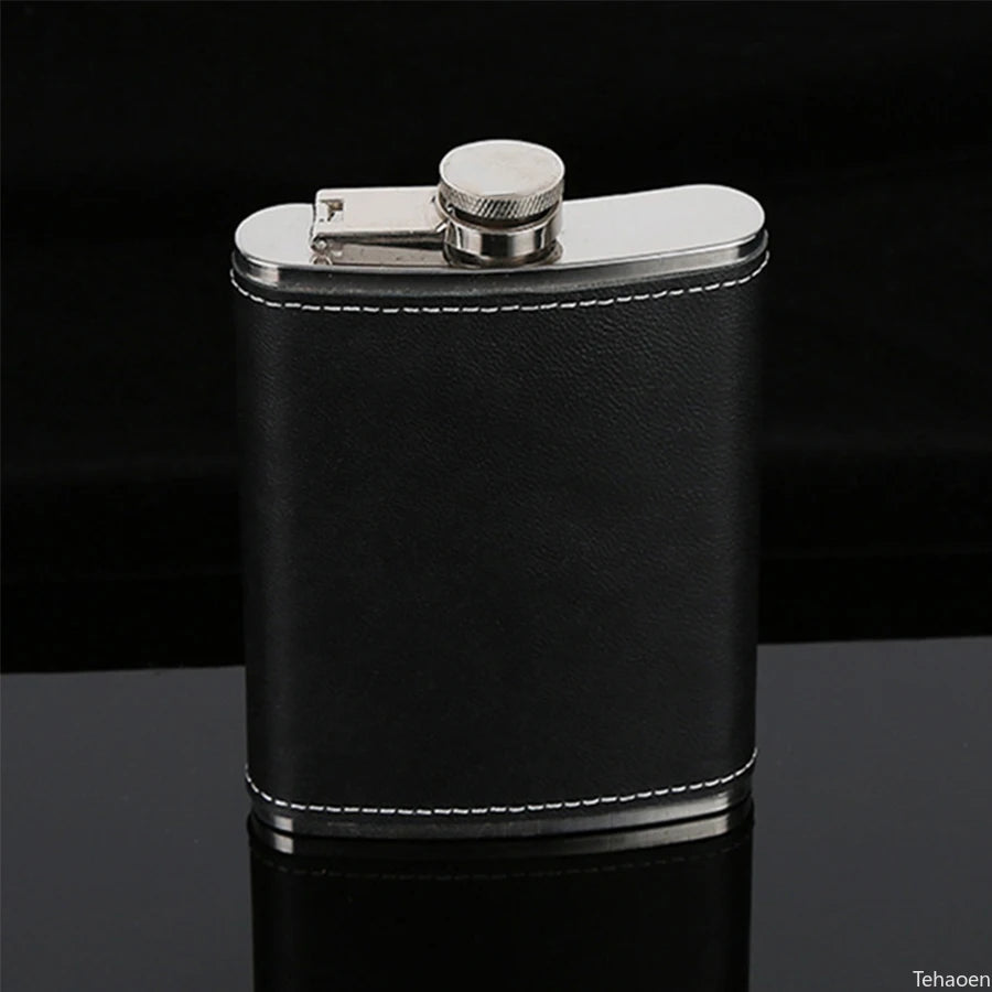 Outdoor Pocket Wine Bottle Pot Cup 9 Oz Mini Hip Flask Whiskey Wine Flask Stainless Steel Portable Metal Alcohol Men Flagon.