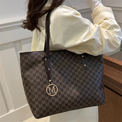 Stylish Tote Bag, Vintage Handbag, Large Underarm Shoulder Bag for Women Suitable for Daily Use, Work, Outdoor, Travel, Shopping.