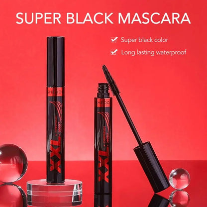 3D Mascara Waterproof Extra Volume Long -lasting Hyper-Curl Lengthening Eyelash Non-smudging Eyelashes Black Mascara Makeup.