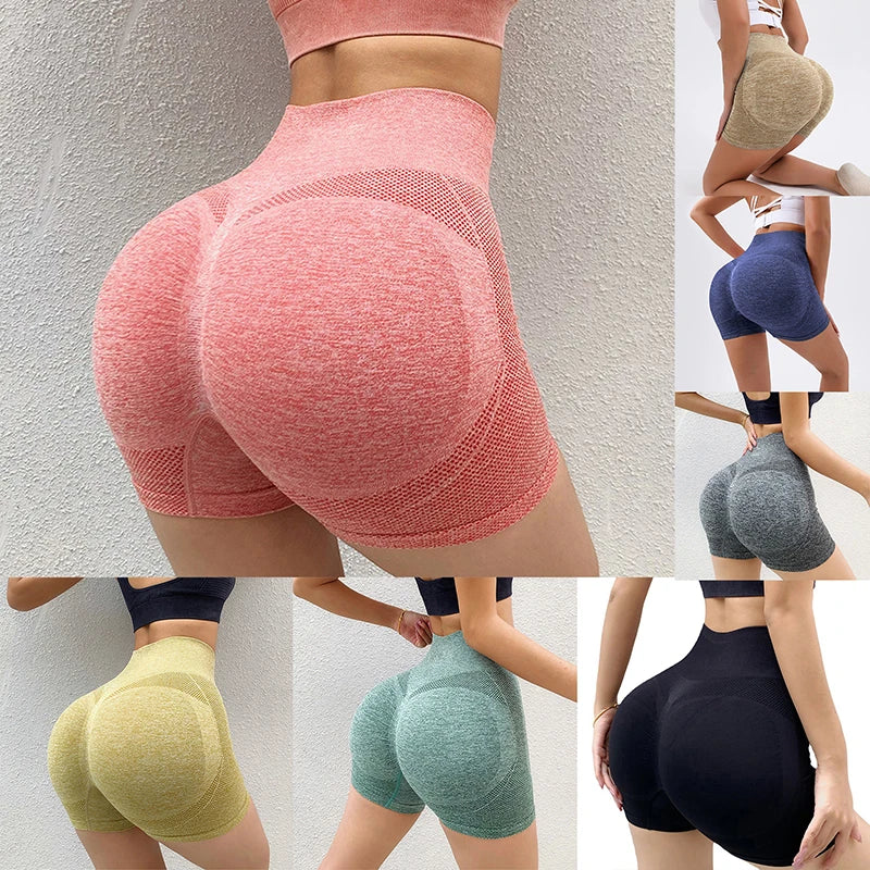 Women Shorts Sports For Women New Cycling Jogging Fitness High Waist Push Up Gym Shorts Leggings Women Yoga Clothing.