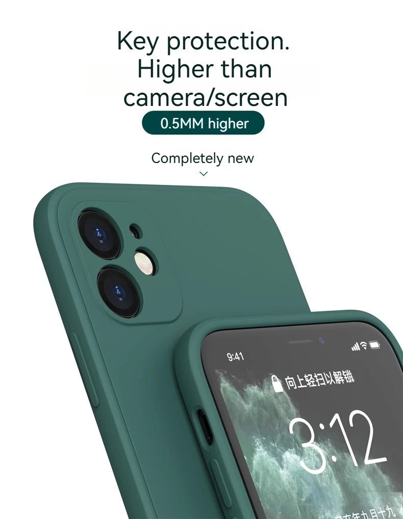 Liquid Silicone Case For iphone 17 Pro Max For iphone 17 17 Pro 17 Pro Max Cover TPU Shockproof Protective Cover iphone 17 Air.