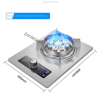 7kw Gas Cooktop Single Stove Household Liquefaction Gas Stove Single Coal Desktop Embedded Single Gas Stove 4.5 KW/5.2kw/