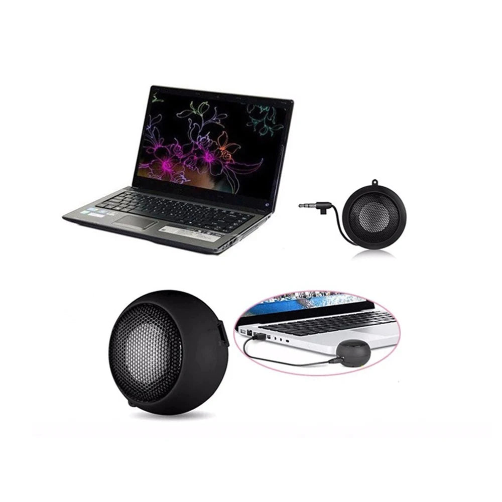 3.5mm Aux Mini Portable Speaker Travel Wired Loudspeaker Mini Sound Box Outdoor Sports HiFi 3D Surround Stereo Phone Speakers.