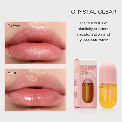 Long Lasting Lip Plumper Oil Instant Volumising Enhancer Lip Serum Collagen Lips Volume Lipgloss Sexy Cosmetic Volume Increases.