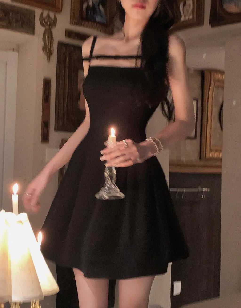 Sommer y2k Spaghetti träger Abend party Kleider solide elegante ärmellose sexy A-Linie kurzes Kleid ein Stück Vestido Mujer.