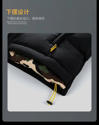 M-10XL Oversize Vests New Lambskin Vest Men's Autumn and Winter Warm and Detachable Hooded Youth Vests Windproof Waistcoats.