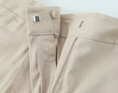 Work Office Lady Pants Set Women Long Sleeve Button Pocket Jacket Women's Trousers With Pocket Two Piece Set Female Set.