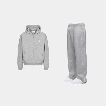 Y2k New Embroidered Retro Compact Disc pattern Set Man Clothes Hoodies Streetwear Gothic Couple Harajuku Sweatshirts Sweatpants