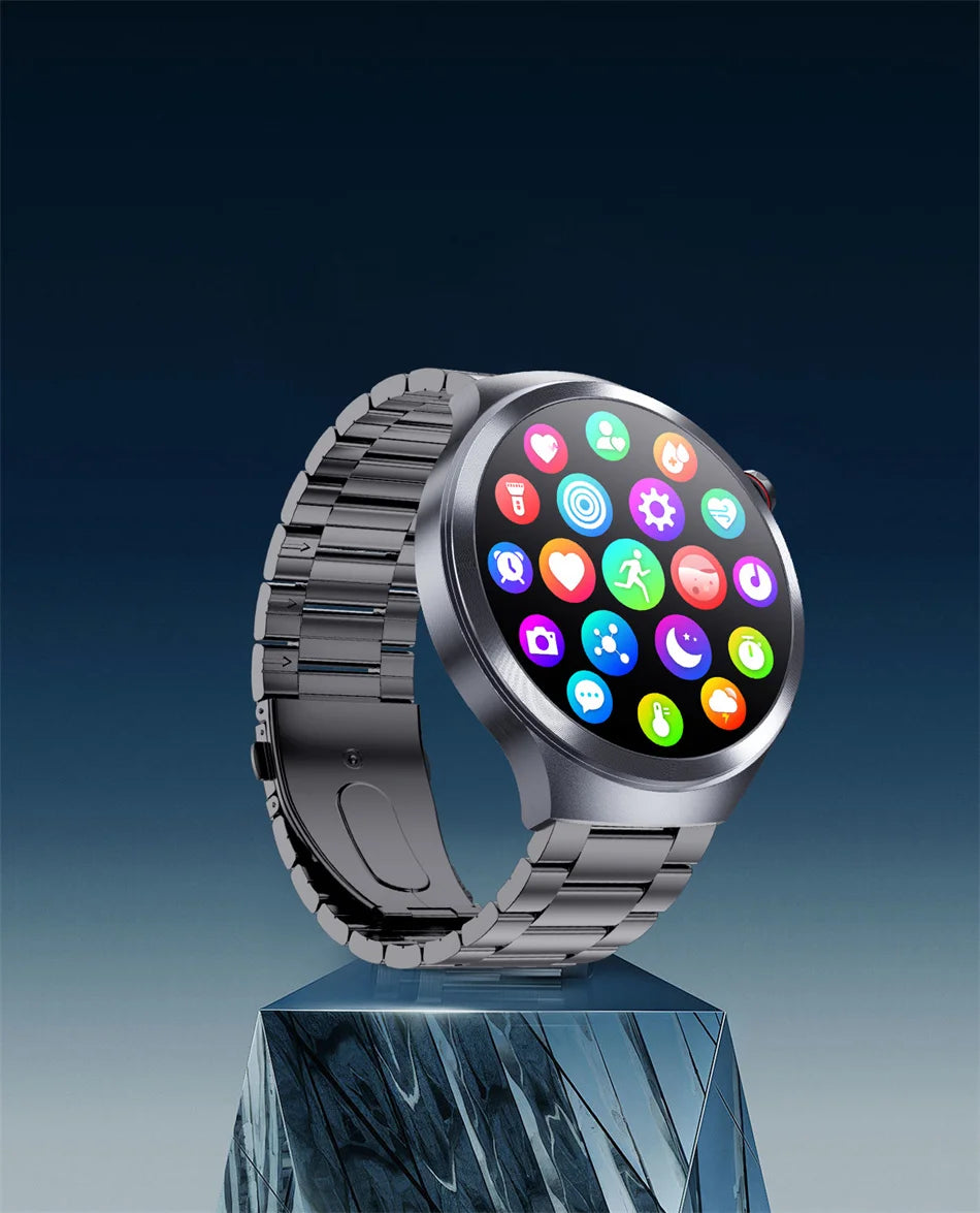 2025 New For HUAWEI Uric Acid Blood Pressure Blood oxygen Body Analysis Smart Watch ECG+PPG Clock Bluetooth call Smart watch Men