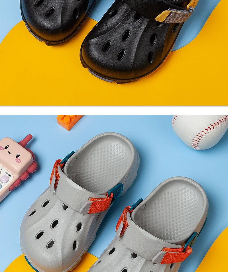 Children Shoes Boy Sandals Summer Cute Summer Clogs 3 To 7 Years Kids Indoor House Shoes Sneaker Casual Sports Boy Slipper Shoes.