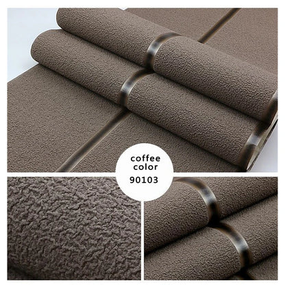 Moderne Hirschleder-Samt-Tapete, Vliesstoff, 3D-Streifen, für Wohnzimmer, Schlafzimmer, TV-Hintergrund, Wandpapier, Tale Diego Diego Wohnkultur