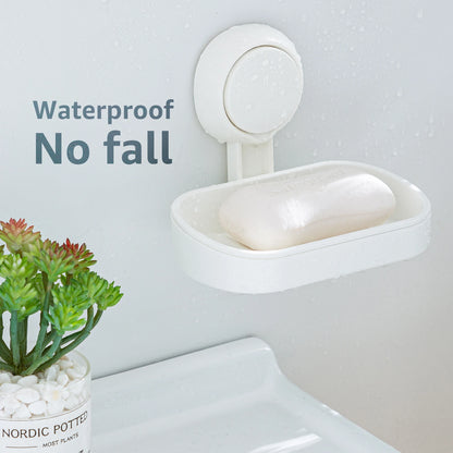 TAILI Seifenschale für die Dusche, wasserdichter Duschseifenhalter, robuste Seifenschale ohne Bohren, Seifenhalter für Badezimmer, Küchenspüle