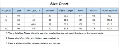 Pyjama-Set mit Herz-Druck, geripptem Rüschenbesatz für Damen, Nachtwäsche, gestrickt, V-Ausschnitt, lockere Oberteile, elastische lange Hosen-Sets, Homewear.