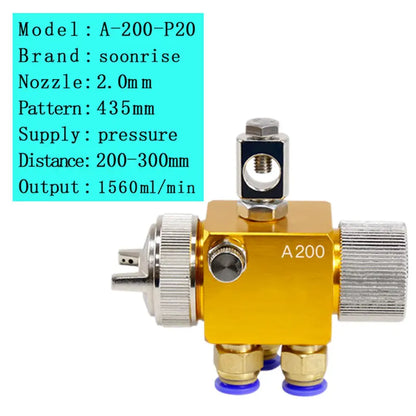 Japan a100 automatische lackier pistole a200 mini sprüh gerät A-100 A-200 lackier pistole pneumatische werkzeuge