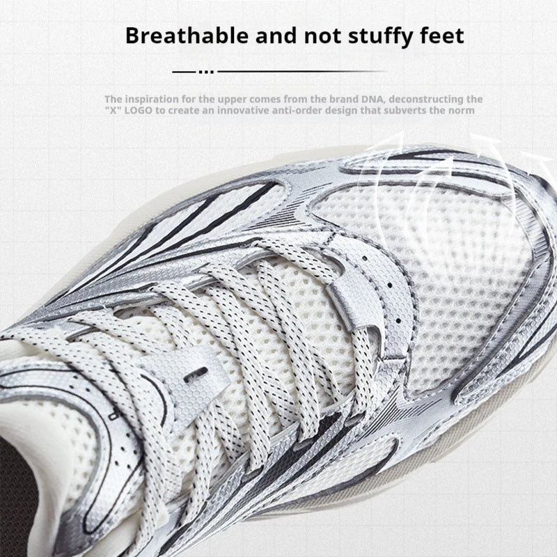 Xtep Little Basque Sportschuhe, Unisex, 2024, Sommer-Vintage-Sportschuhe, bequem, rutschfest, langlebig 876319320003.