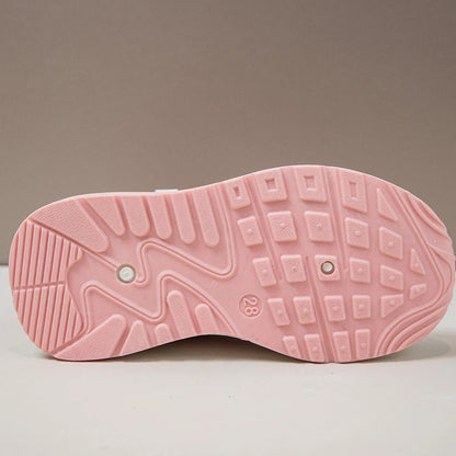 Autumn Girls Sneakers Mesh Fashion Soft Sole Outdoor Non-slip Children Casual Shoes Running Basketball Boy Sport Shoe Size 26-37.