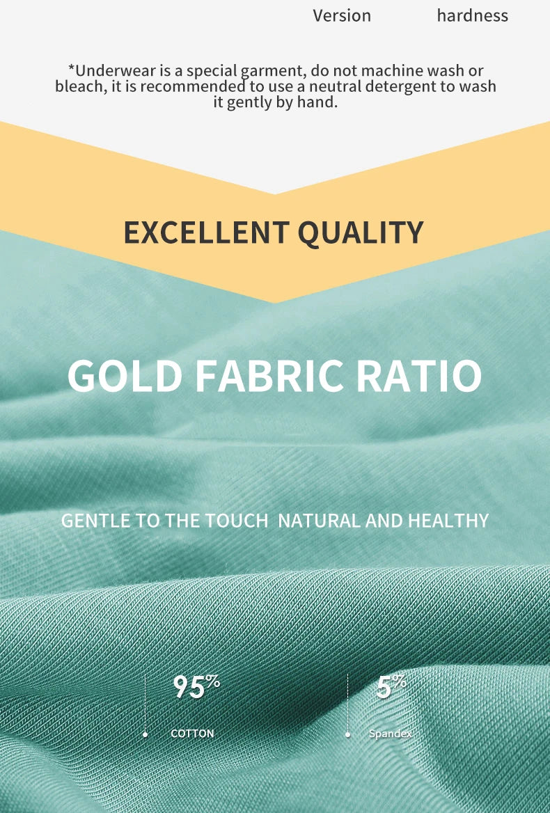 MiiOW 3Pcs Baumwolle Herren Höschen männer Unterwäsche Atmungsaktive Mann Boxershorts Graphene Antibakterielle Männer Unterhose Männer Boxer Trunks