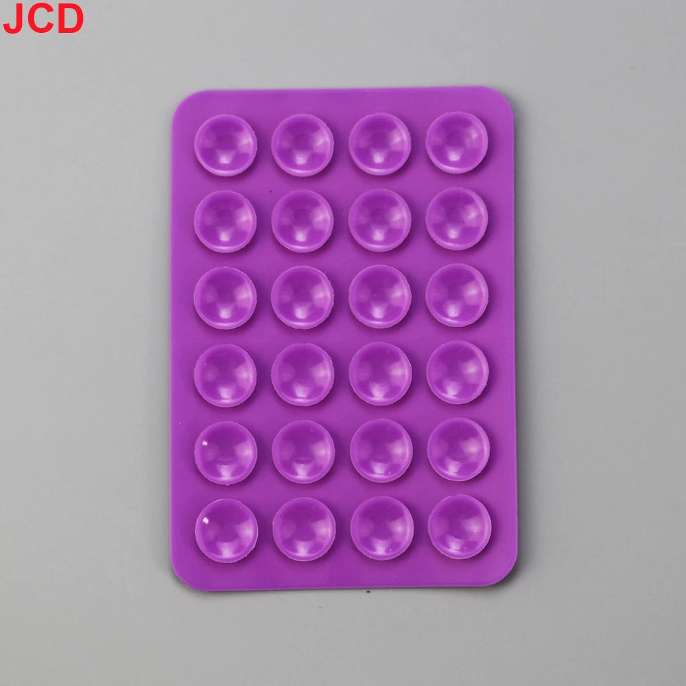 JCD 24 Square Thickened Silicone Suction Cup Suction Cups Mobile Phone Tablet Luggage Suction Cup Universal Charger Leather Case.