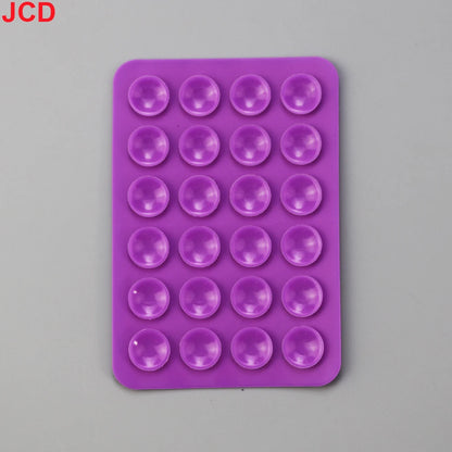 JCD 24 Square Thickened Silicone Suction Cup Suction Cups Mobile Phone Tablet Luggage Suction Cup Universal Charger Leather Case.