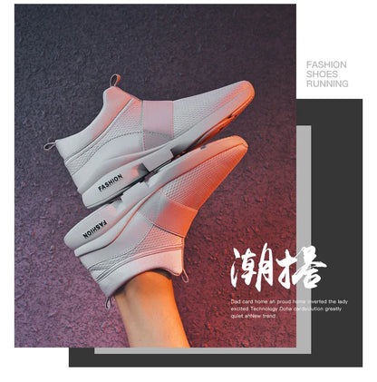 Men Shoes New Loafers Comfortable Fashion Mesh Man Casual Sneakers Couple Shoes Lightweight Non-slip Walking Footwear Size 48.