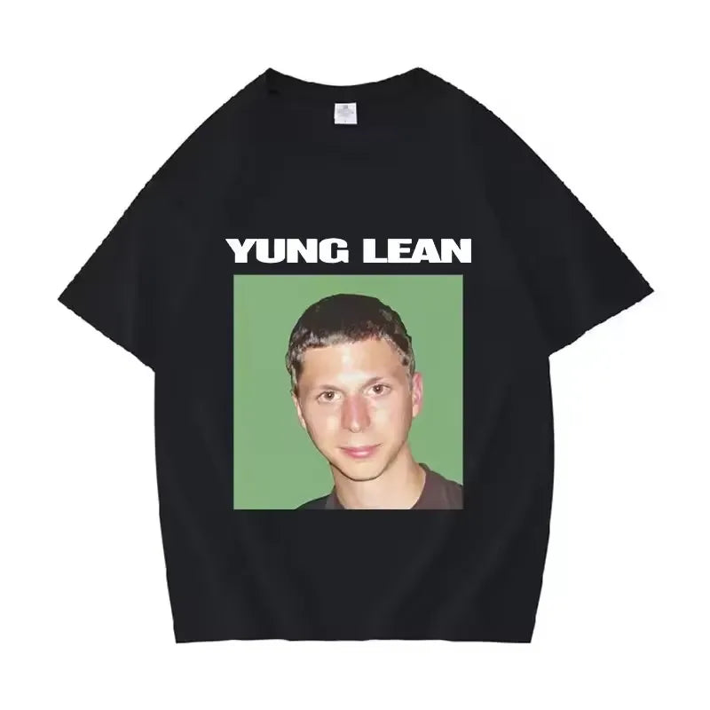 Yung Lean Unknown Death 2002 Album Tour T Shirt Man Fashion Casual Short Sleeve T-shirts Unisex High Quality Cotton Tshirt.