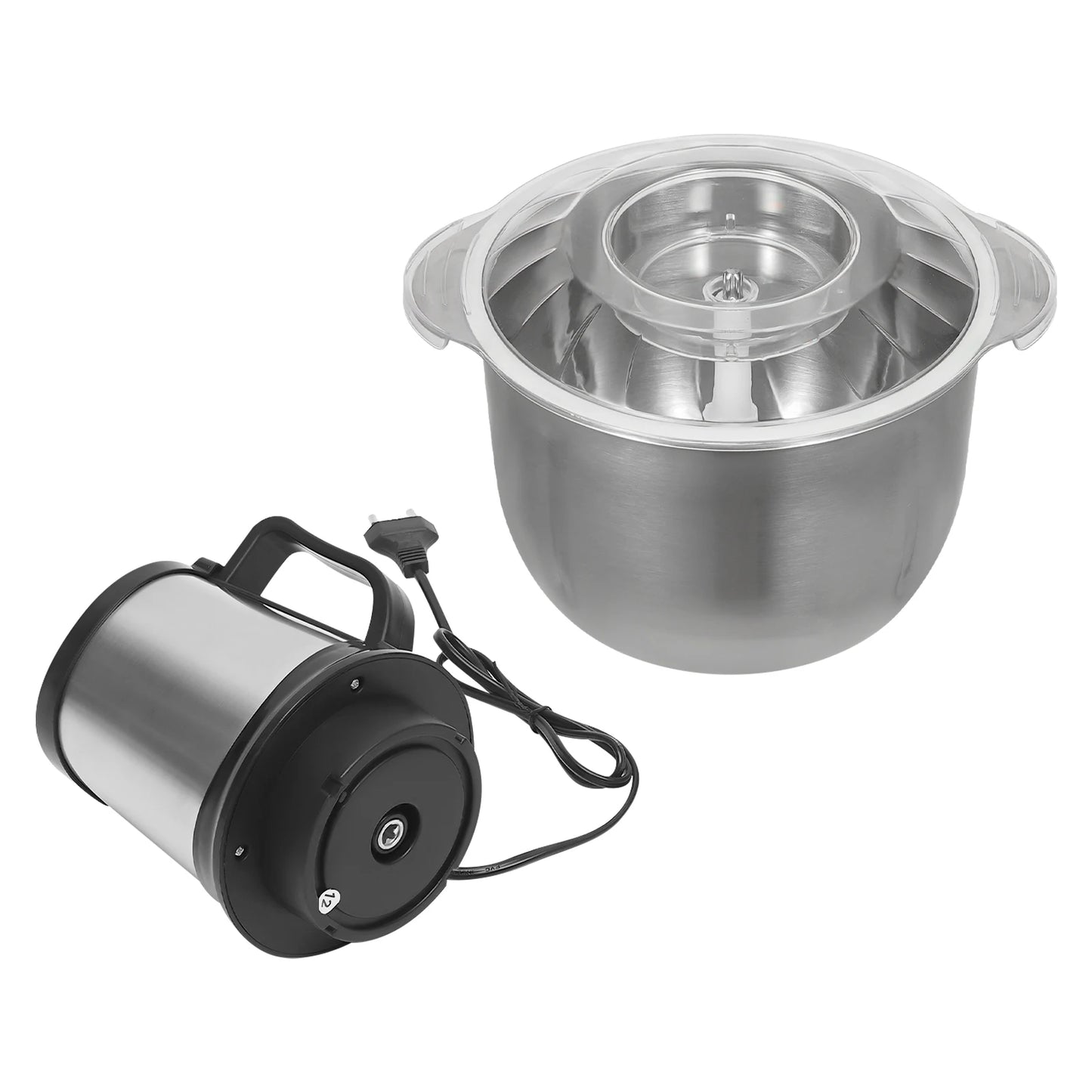 800W Stainless Steel Kitchen Meat Grinder, Electric Meat Grinder, Kitchen Lamb, Beef, Pork Minced Meat Mixer.