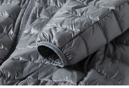 2026 Portable Lightweight ort down Jaet for Men Autumn Winter Cotton Padded Stand Collar Warm Casual ly Friendly Outerwear.