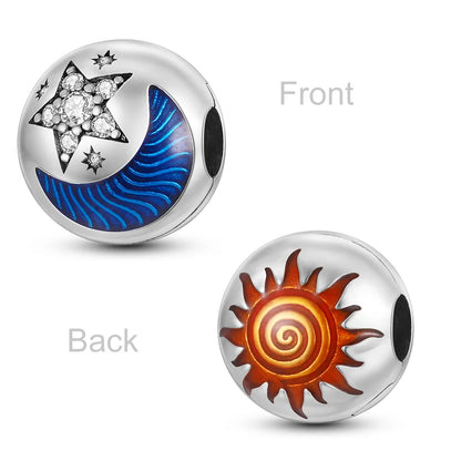 Silver Clasp 925 Sterling Silver CZ pave Clip Charms Daisy Beads Stopper Safety Chain fit Original Bangle Bracelet Jewelry Clip