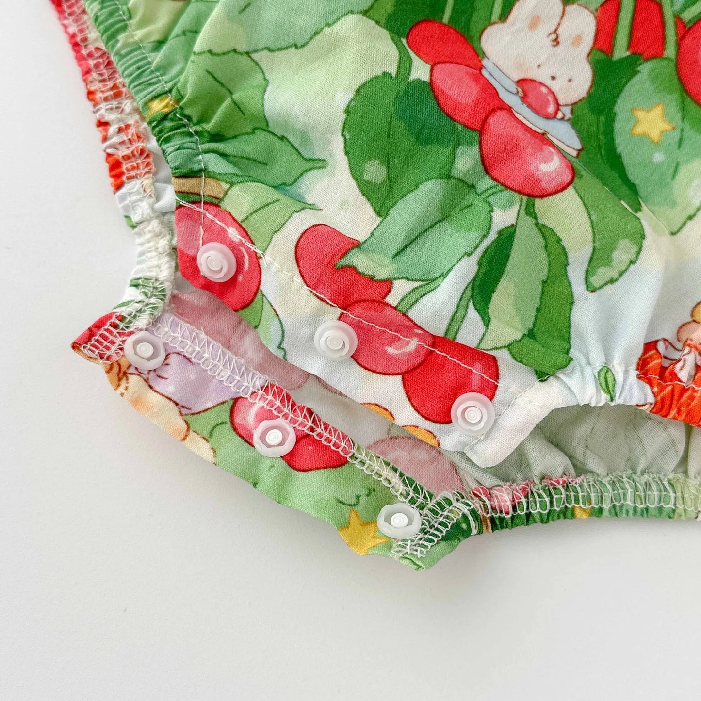 0-2 Jahre Baby Mädchen Kleidung Peter Pan Kragen Kleinkind Mädchen Body & One Piece Bunny Print Baby Mädchen Kleidung.