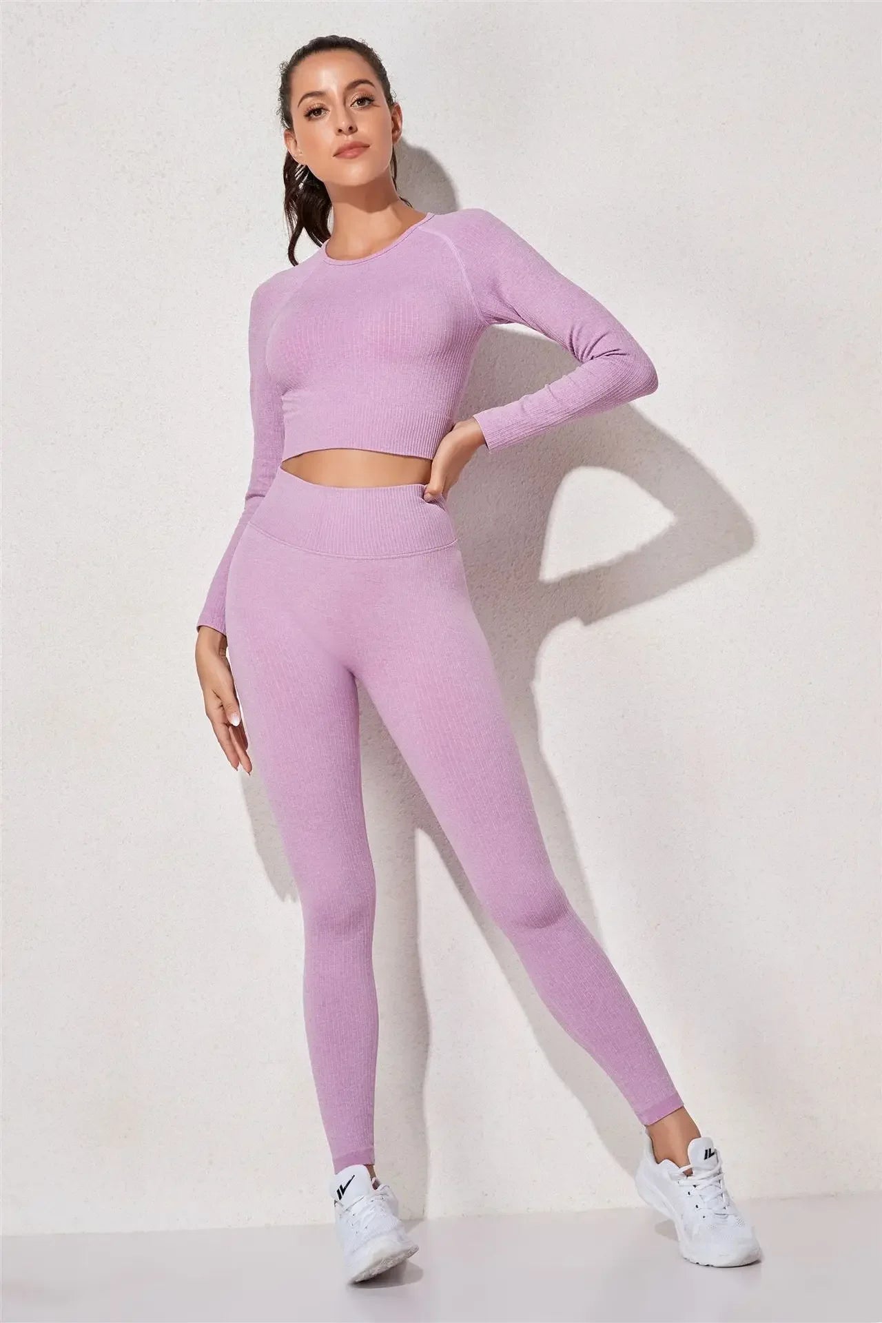 Women's Three-Piece Sportswear Set Yoga Fitness Leisure Sports Bra Pants Set Comfortable Breathable Gym Workout Outfit