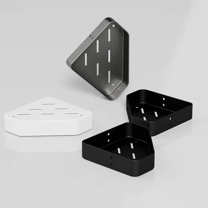 Bad Regal Küche Lagerung Organizer Aluminium Legierung Shampoo Rack Dusche Regal Bad Zubehör Kein Bohrer Regal