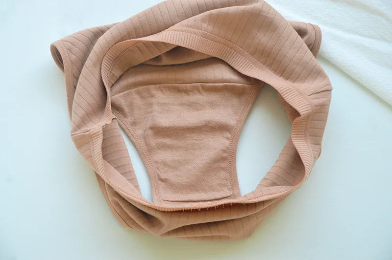 6pcs Cotton Women Panties Lady Plus Size Underwear High Waist Briefs Breathable Solid Color Female Lingerie Shorts.