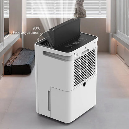 3.2L Household Dehumidifier Moisture Absorbent Desktop Air Dryer Drying Machine Electric Absorber Bedroom Kitchen LED Display.