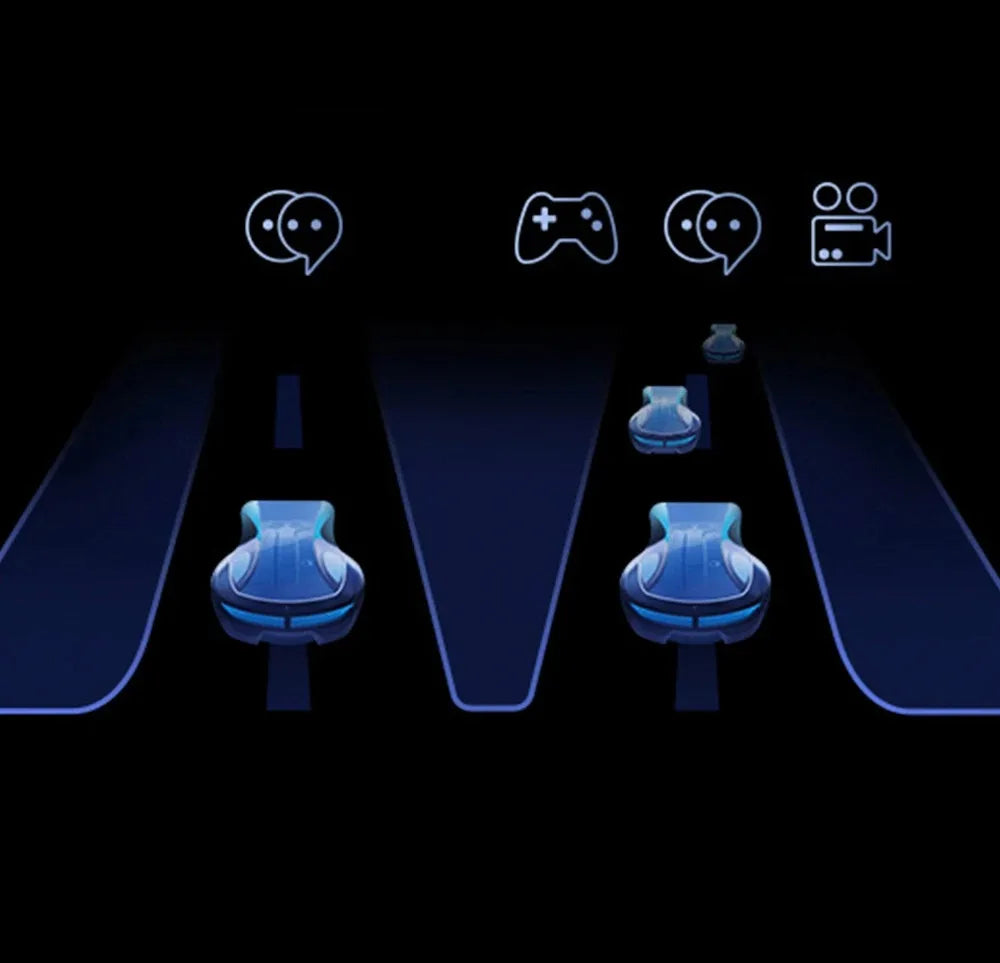 Original Xiaomi Mi Router BE7000 Tri-Band WiFi Repeater VPN 1GB Mesh USB 3.0 IPTV 4 X 2.5G Ethernet Ports Modem Signal Amplifier.