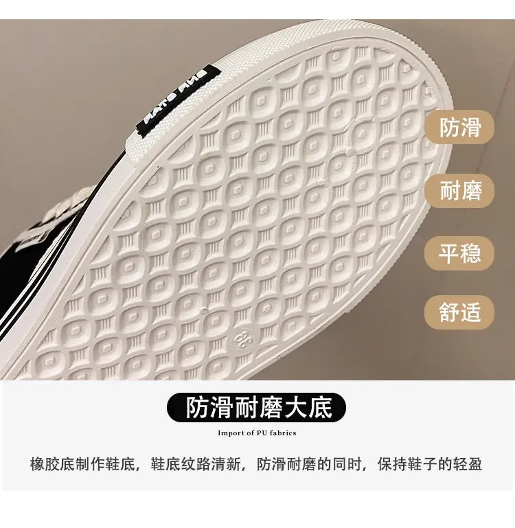 Maogu Women Autumn 2023 New Fashion Thick Platform Leisure Sports Shoe White Sneakers Breathable Casual High Top Canvas Shoes 40.