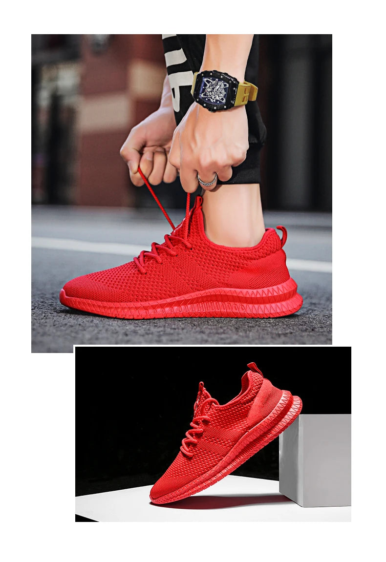 Men Walking Shoes Lightweight Breathable Sneakers 2024 Men Women Couple Casual Shoes Large-sized36-46 Flats Sneakers Men Shoes