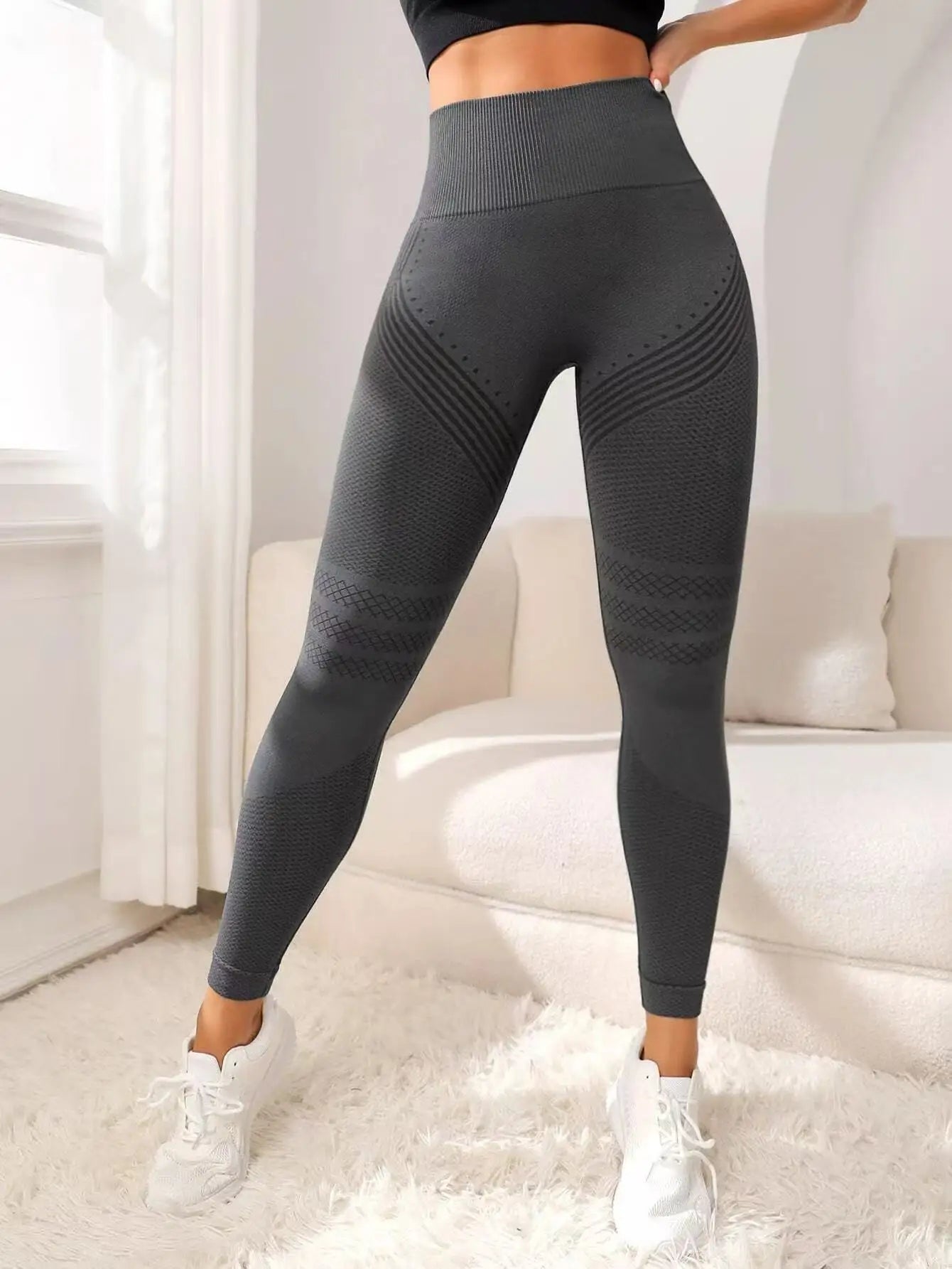 Slimove Cellulite 3D Leggings, High Waisted Butt Lifting Tummy Training Control, Anti Cellulite Legging for Gym Workout.