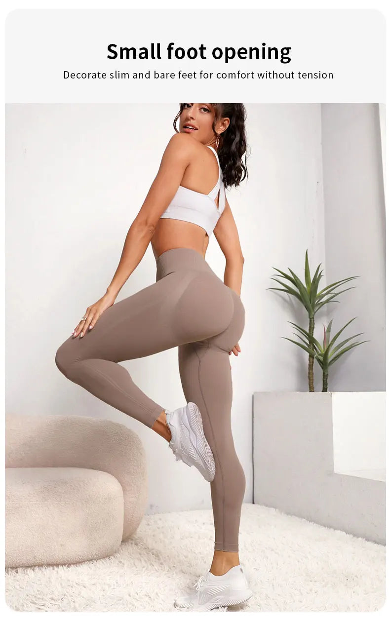 Women Seamless Hip Lifting Women Seamless Sports Leggings High Waist Fitness Leggings Push Up Yoga Leggings Gym Clothing Sports.