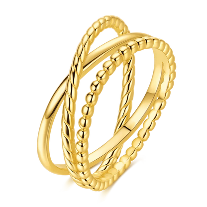 925 Sterling Silver Rings Gold Color Sparking Popular LOVE Wedding Ring Certified Women Engagement Jewelry Anniversary Gifts