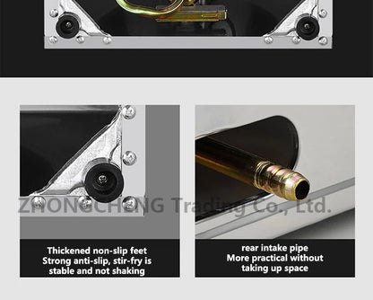 Furious Fire Stove Commercial Single Stove Liquefied Gas Stove Stir-frying High pressure stove stainless steel desktop gas stove