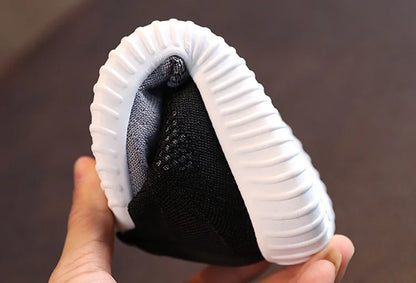 Kids Shoes Multicolor Knitted Toddler Baby Sneakers Casual Slip On Sneakers Children Shoes Kid Girls Boys Sports Shoes