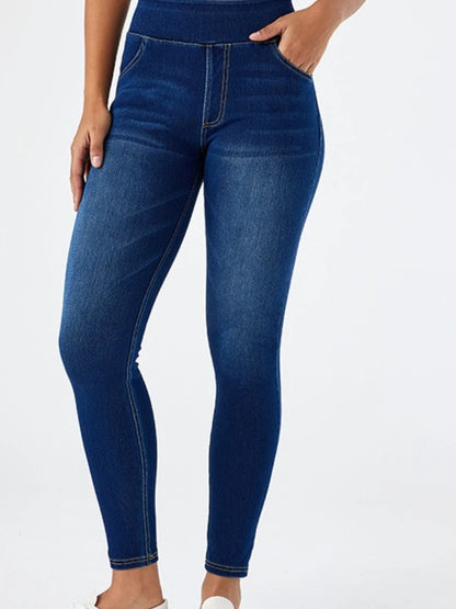 Jeans Women Denim Pant Long Pants Yoga Slim Mom Jeans High Waist Sheath Trousers Casual Pocket Y2k Streetwear Elegant Work 2025.