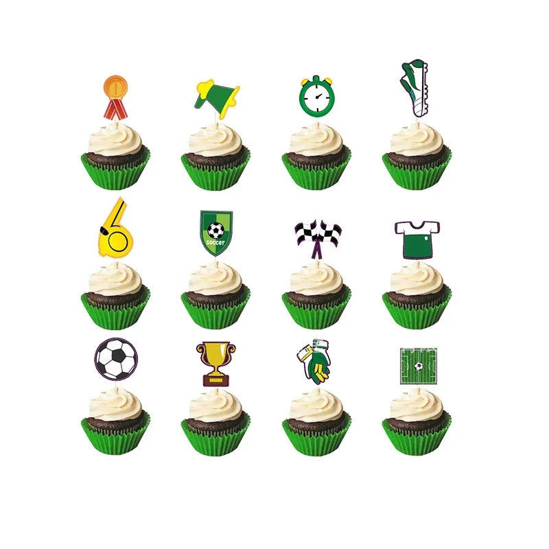 Fußball Geburtstag Dekoration Party Supplies Geschirr Luftballons Set Süßigkeiten Geschenkboxen Fußball Geburtstagsgeschenke Kinder Geburtstagsgeschenke.