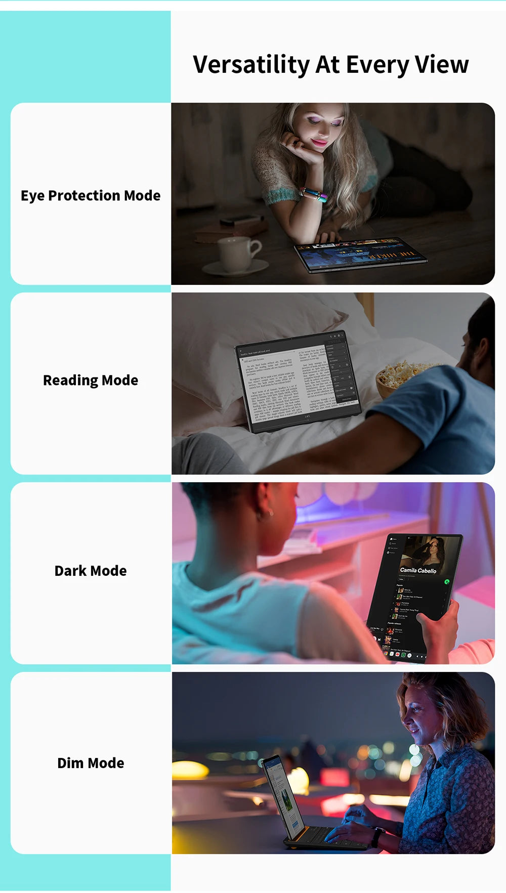 ODEA S11 Android 14 Tablet with 11" IPS 1920x1200 T606 8 Core CPU Max 16GB RAM 256GB ROM 4G LTE type C 8000mAh Widevine L1.