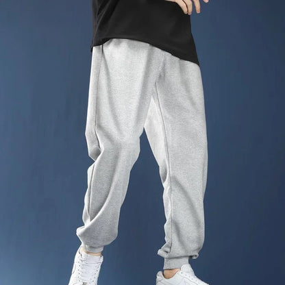 Männer Casual Jogginghose Fleece Sport Hosen Unisex Fashion Solid Lose Hosen Streetwear Herbst Winter Jogging Fitness Hosen.